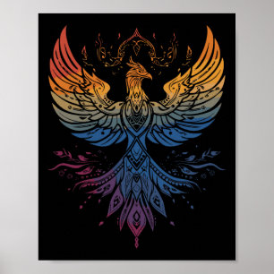 Spirituelle Symbole und heilige Geometrie, ein Far Poster