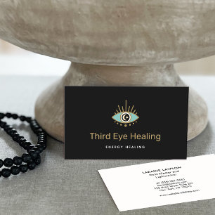 Spirituelle Third Eye Yoga Instructor Business Car Visitenkarte