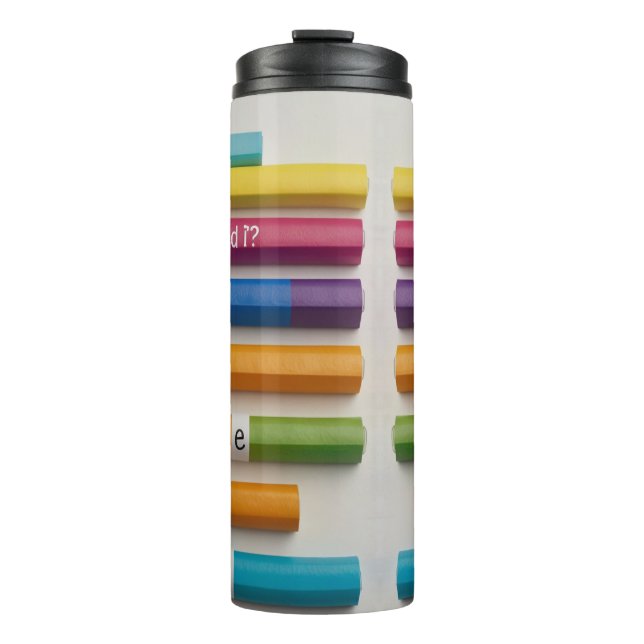 Spirituelle und kosmische Konnotation Thermosbecher (Vorderseite)