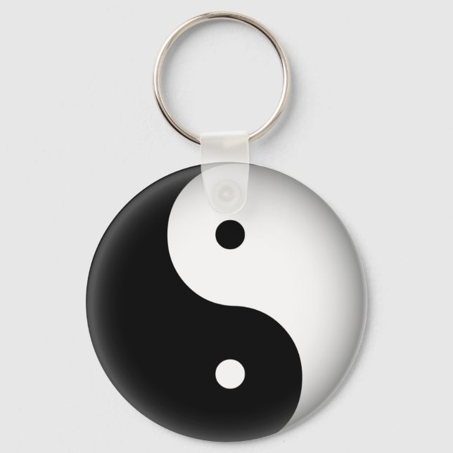 Spirituelle Yin Yang Key-Kette Schlüsselanhänger (Vorderseite)
