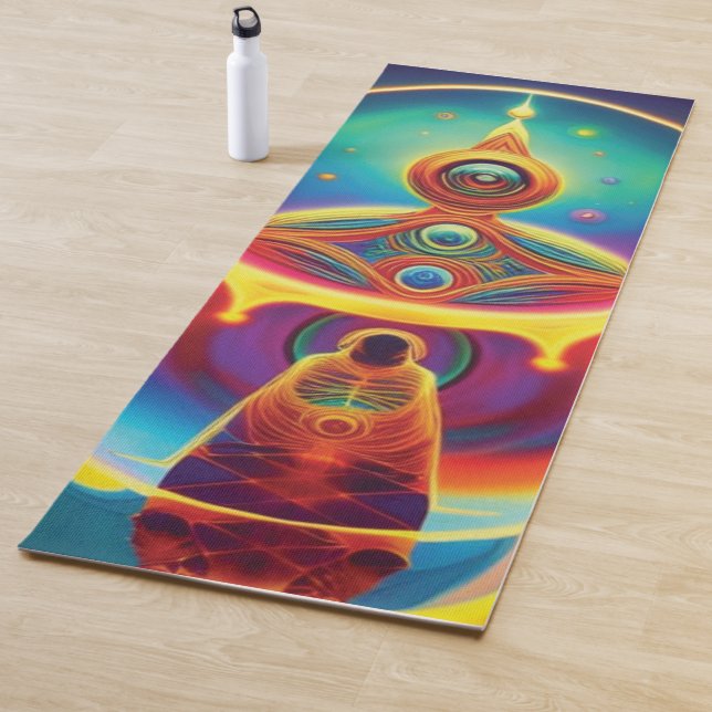 Spirituelle Yoga Mat Yogamatte (Beispiel)