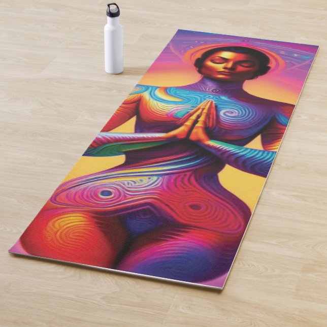 Spirituelle Yoga Mat Yogamatte (Beispiel)