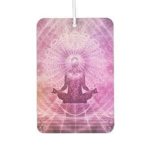 Spirituelle Yoga Meditation Zen Farblich Autolufterfrischer