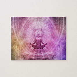 Spirituelle Yoga Meditation Zen Farblich Puzzle
