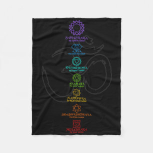 Spirituelle Yoga-Shirts für Männer und Frauen Wome Fleecedecke