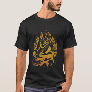 Spirituelle Zen buddhistische Meditation Buddhismu T-Shirt