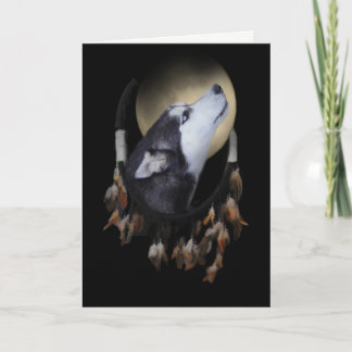 Spiritueller amerikanischer Hund Sympathie-Card-Tr Karte
