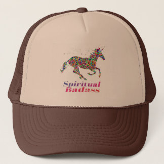Spiritueller Badass Trucker Hat (mehrfarbig) Truckerkappe