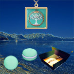 Spiritueller Baum des Lebens Zentrum des Cosmos Co Vergoldete Kette<br><div class="desc">Der Baum des Lebens ist die Quelle einer Kraft, die alle Leben verbindet. Es repräsentiert auch den Kreislauf von Leben und Tod. Analogoisch bedeutet es, dass alle Leben im Kosmos/Universum miteinander verbunden sind und eine spirituelle Lebensweise. Die Abbildung zeigt den Baum des Lebens, wie er in der alten nordischen Religion...</div>