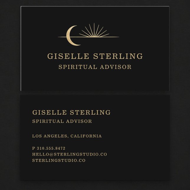 Spiritueller Berater Visitenkarte (Von Creator hochgeladen)