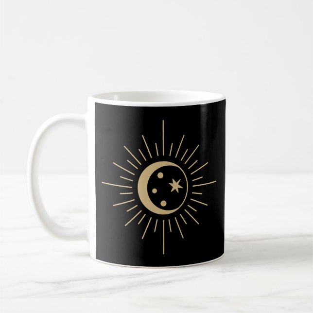 Spiritueller Crescent Moon Kaffeetasse (Links)