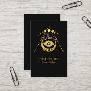 Spiritueller Energie Heiler Reiki Visitenkarte