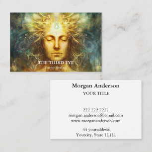 Spiritueller Energie Heiler Reiki Visitenkarte