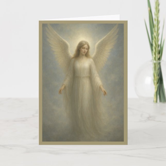 Spiritueller Engel Karte (Vorderseite)