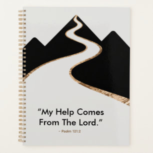 Spiritueller geführter Bergpfad-Entwurf Planer