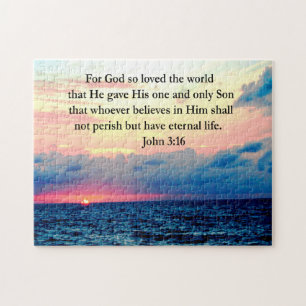 SPIRITUELLER JOHN 3:16 FOTO PUZZLE