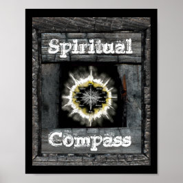 Spiritueller Kompass Poster