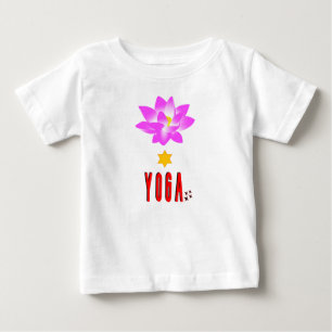 Spiritueller Lotus Namaste Internationaler Tag des Baby T-shirt