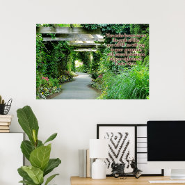 Spiritueller Pfad Inspirationspopster Poster