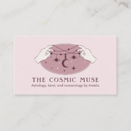 Spiritueller Schmuckdesigner, Astrologer, Psychisc Visitenkarte