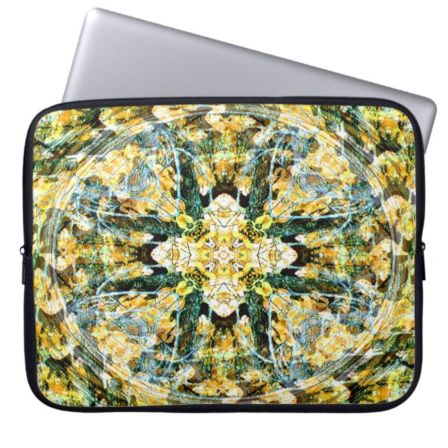 Spirituelles Blühen....... Laptopschutzhülle (Vorderseite)