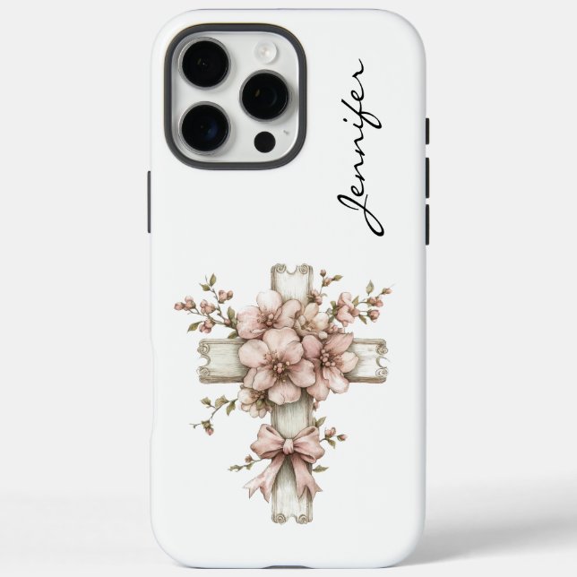 Spirituelles Christliches Cross iPhone Case-Mate iPhone Hülle (Rückseite)