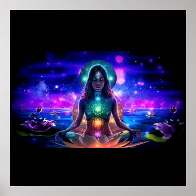 Spirituelles Erwachen Poster (Vorne)