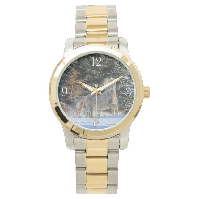 Spirituelles Foto Armbanduhr (Vorderseite)