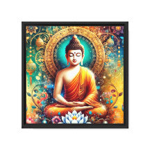 Spirituelles Gautam Buddha Kunstwerk hindusim