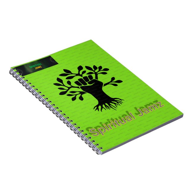 Spirituelles Jamz Notebook Notizblock (Rechte Seite)