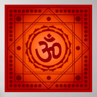 Spirituelles Om Design