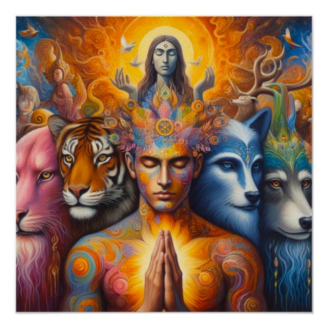 Spirituelles Poster & Prints (Vorderseite)