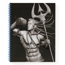 Spirituelles Stylish Shiva Notebook