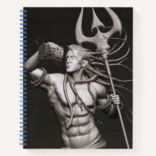 Spirituelles Stylish Shiva Notebook Notizbuch