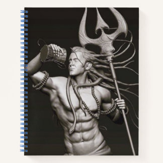 Spirituelles Stylish Shiva Notebook Notizbuch