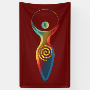 Spirituelles Symbol - Göttin der Erde Gaya 2 Banner