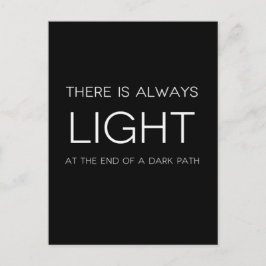 Spirituelles Zitat Postkarte