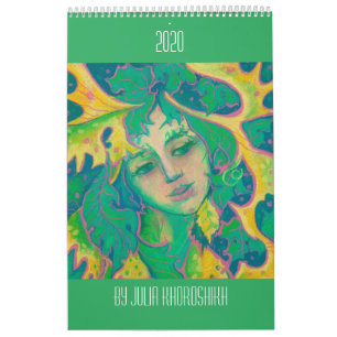 Spirituosen der Natur Fantasy Art von Julia Khoros Kalender