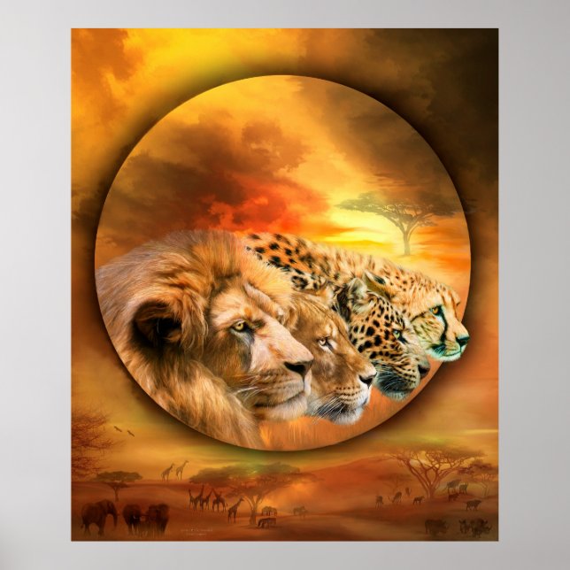 Spirituosen des Savannah Fine Art Poster/Print Poster (Vorne)
