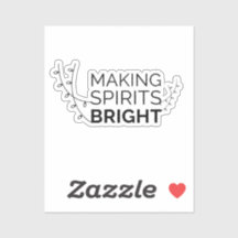 Spirituosen hell machen - Moderne Holiday Typograf