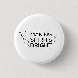 Spirituosen hell machen - Moderne Holiday Typograf Button