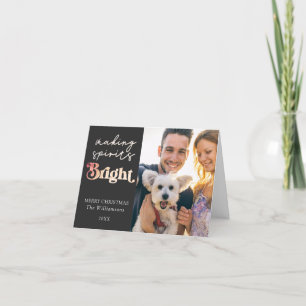 Spirituosen machen Bright 2 Foto Frohe Weihnachten