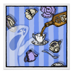 Spirituosen - Pop Goth Nightmare Surreal Geist Poster