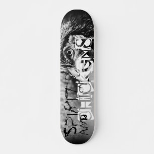 Spirituosen und Hühner Skateboard