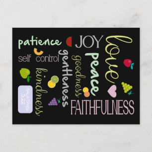 Spirituosenfrucht Postkarte