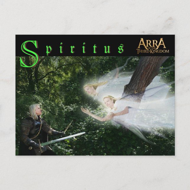 Spiritus Postkarte