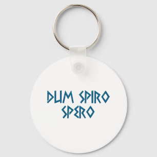 Spiro spero latein latin schlüsselanhänger