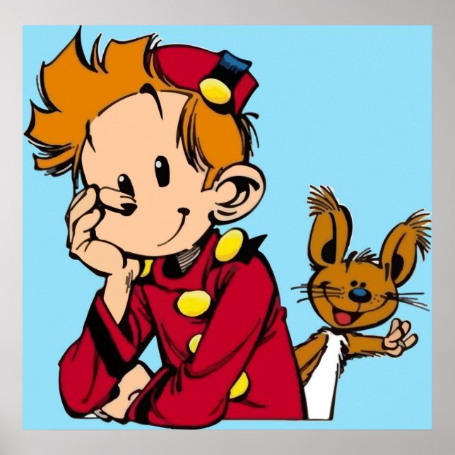 Spirou und Spip Poster (Vorne)