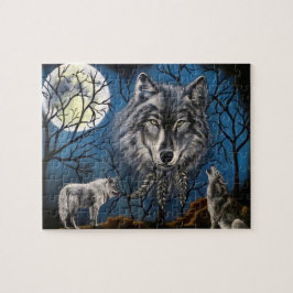 Spirt Wolf Puzzle