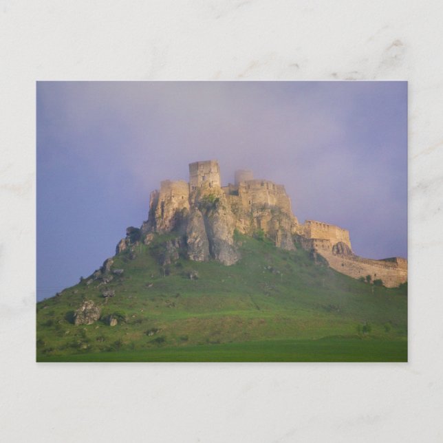 Spissky hrad in neist, Slowakei Postkarte (Vorderseite)